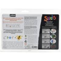 Set 12 Marqueurs SKRIB Peinture Acrylique Couleurs Classique