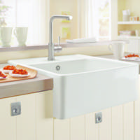 Evier à poser TIMBRE D'OFFICE 1 cuve blanc - Gedimat - VILLEROY&BOCH