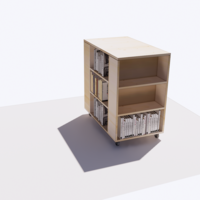 Ilot à livres L1044