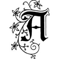 Sceau à vis carré avec manche en bois vernis ( Enluminé) - A