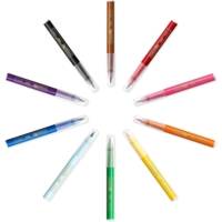 Etui de 10 feutres KIDS VISAQUARELLE Pointe pinceau Couleurs assorties - BIC