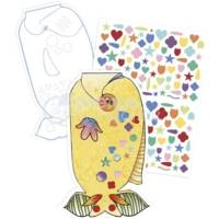 Graffy Shape carnet Spirale 24 pages imprimées à colorier (8 designs x3) Poissons - AVENUE MANDARINE