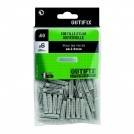 Cheville nylon NTC D.5x25mm - Gedimat - OUTIFIX