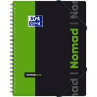 Cahier Etudiant NomadBook A4+160 pages 90g lignée 7mm Coloris Aléatoire - OXFORD
