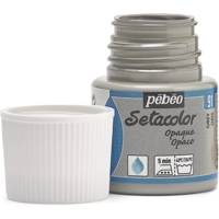 Setacolor Flacon 45ml Peinture pour Tissu Opaque Gris