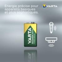 Pile rechargeable NiMH 9v 200 mAh