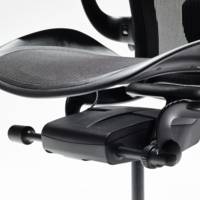 Fauteuil Aeron onyx Herman MILLER avec accoudoirs multi-positions