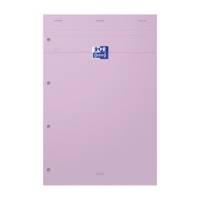 Bloc notes SMART Pastel 210 x 315 mm grands carreaux 160 pages coloris aléatoires