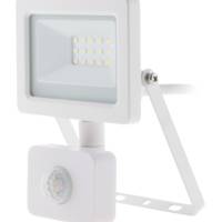 Projecteur LED étanche blanc avec détecteur - Gedimat - ELEXITY