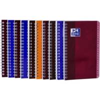 Carnet Répertoire Spirale 110x170mm Quadrillé 100 Pages 90g Coloris Aléatoire