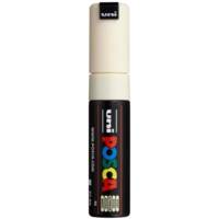 Marqueur pointe large biseautée pc8k 8mm ivoire