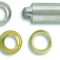 Oeillets de bâche + jeu de pose laiton D10mm - Gedimat - CHAPUIS