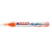 Marqueur acrylique moyen 5100 Orange fluOrescent 2-3 mm - EDDING