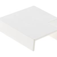 Raccord d'angle de mur plat blanc pour moulure 30x10mm - Gedimat - ZENITECH