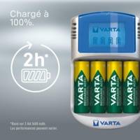 Chargeur LCD Charger 2/4 Piles avec Adaptateur 12 V