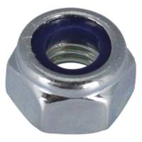 Ecrou frein en acier zingué Ø14 mm - Gedimat - NORAIL