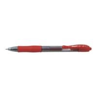 Stylo roller à encre gel G-2 pointe large 1mm rouge - Pilot
