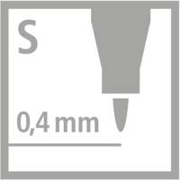 Feutre pour Transparent OHPen Permanent Pointe superfine Noir