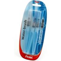 Set de 3 pinceaux à réservoir d'eau Aquash Brush FRH-F, FRH-M, FRH-B - PENTEL