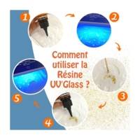 UV'Glass - Résine UV-LED en 100g - CLEOPATRE