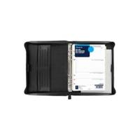 Agenda organiseur "Metropol Zip" format A5 Zip Noir