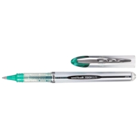 Roller encre liquide Vision Elite UB200 pointe moyenne 0,8mm vert - Uni-Ball
