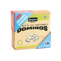 Jeu de grands dominos en bois - Coffret en bois - JEUJURA