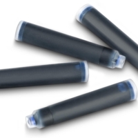 Lot de 30 cartouches d'encre stylo plume standard effaçable Bleu