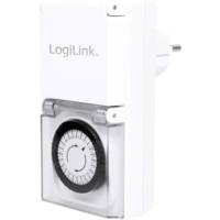 Lot de 2 minuteurs mécaniques IP44 Extérieur Blanc