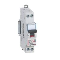 Disjoncteur phase+neutre bornes à vis 1 module 16A - Gedimat - LEGRAND
