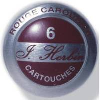 Boîte de 6 cartouches d'encre standard Rouge caroubier