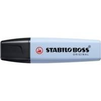 Surligneur BOSS ORIGINAL Pastel pointe biseautée 2 - 5 mm bleu pastel