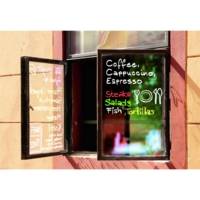 Marqueur Craie Liquide 4090 Jaune fluo Pointe Large 4-15 mm