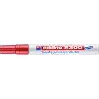 Marqueur Permanent Spécial Industrie 8300 Rouge Pointe Ronde 1,5-3 mm - EDDING