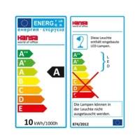 Lampe de bureau LED Vario Plus, argent