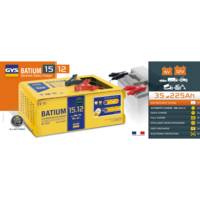 Chargeur de batterie BATIUM 15-12 - 6/12V - Gedimat - GYS