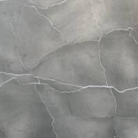 Mange-debout pied blanc 60x60cm lune bleue - intérieur - RestooTab