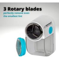 Rase Bouloche CUDDLY ECS003 2 Piles AA non Inclues Blanc Turquoise