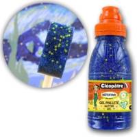Lot de 4 Gels Pailletés Décors 250 ml (Neige, Cœur, Prairie, Night)