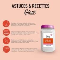 Boîte 600 g Cristaux de soude - Dégraisse, décape, débouche - Formule concentrée