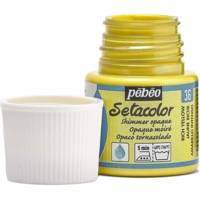 Flacon 45 ml Peinture SETACOLOR opaque pour textiles JAU RICH moiré