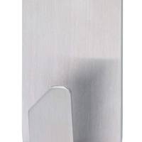 Crochet Powerstrips Métal + 2 Languettes Waterproof 2 Kg Argent