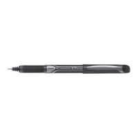 Stylo Roller Encre Liquide Hi-Tecpoint V7 Grip Pte Moyenne Noir