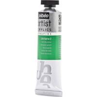 Tube 37 ml Peinture Artist Acrylics Extra fine VERT VERONESE - PÉBÉO