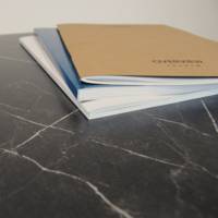 Plateau de table carré Marbre Noir - RestooTab