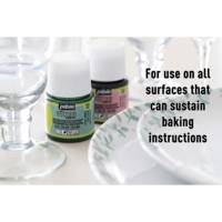 Set 10 flacons 45ml peinture Vitrea 160 assortis brillant