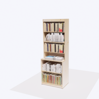 Bibliothèque 2 profondeurs H2200 P518 L794