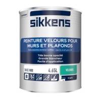 Peinture murs et plafonds VELOURS blanc - Gedimat - SIKKENS ARTISANS