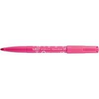 Boîte de 12 feutres de coloriage KIDS VISACOLOR XL Pointe large bloquée Rose - BIC