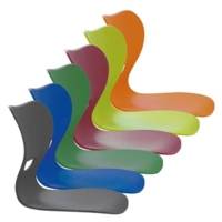 Chaise Repose-pieds réglable EWF3 | Coque Polypropylène | Mobilier Scolaire et de Bureau